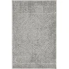 Loomaknoti Breyleigh Carzon Gray/Gray EB003 2 ft. X 3 ft. Rectangle Rug