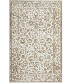 Loomaknoti Aysal Alazah Cream/Beige EAY001 3 ft. 3 in. X 5 ft. 3 in. Rectangle Rug