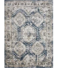 Loomaknoti Kehleigh Auborn Blue/Cream EK011 7 ft. 10 in. X 9 ft. 10 in. Rectangle Rug