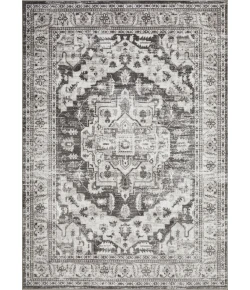 Loomaknoti Rhane Alvner Gray/Cream ER018 9 ft. 10 in. X 12 ft. 10 in. Rectangle Rug