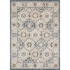 Loomaknoti Kehleigh Dravan Blue/Cream EK001 7 ft. 10 in. X 9 ft. 10 in. Rectangle Rug