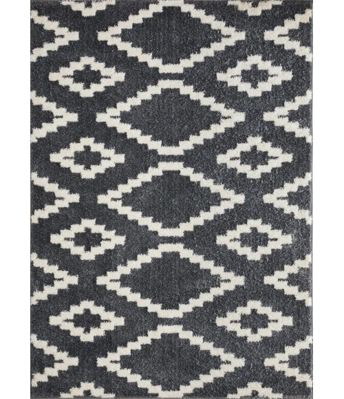 Loomaknoti Vemoa Aslayn Blue/Cream EV002 9 ft. 10 in. X 12 ft. 10 in. Rectangle Rug