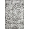 Loomaknoti Rhane Alemern Gray/Cream ER019 4 ft. X 6 ft. Rectangle Rug