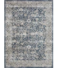 Loomaknoti Kehleigh Oviel Blue/Cream EK013 7 ft. 10 in. X 9 ft. 10 in. Rectangle Rug