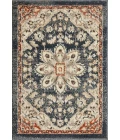 Loomaknoti Malanie Charler Blue/Beige EM002 2 ft. X 3 ft. Rectangle Rug