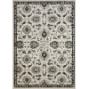 Loomaknoti Celena Ashbil Cream/Blue EC005 7 ft. 10 in. X 9 ft. 10 in. Rectangle Rug