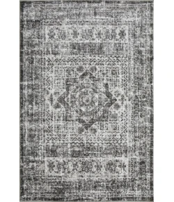 Loomaknoti Rhane Andallie Gray/Cream ER016 4 ft. X 6 ft. Rectangle Rug