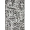 Loomaknoti Rhane Allory Gray/Cream ER014 2 ft. X 3 ft. Rectangle Rug