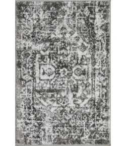 Loomaknoti Rhane Allory Gray/Cream ER014 2 ft. X 3 ft. Rectangle Rug