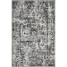 Loomaknoti Rhane Allory Gray/Cream ER014 2 ft. X 3 ft. Rectangle Rug