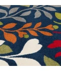 Loomaknoti Tecopa Verinda Blue/Green ETR15GB50 4 ft.  X 6 ft.  Rectangle Rug