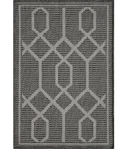 Loomaknoti Breyleigh Chendler Gray/Gray EB001 2 ft. X 3 ft. Rectangle Rug