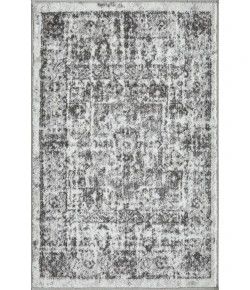 Loomaknoti Rhane Aberd Gray/Cream ER007 2 ft. X 3 ft. Rectangle Rug