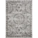 Loomaknoti Rhane Alvezi Gray/Cream ER017 6 ft. 7 in. X 9 ft. 2 in. Rectangle Rug