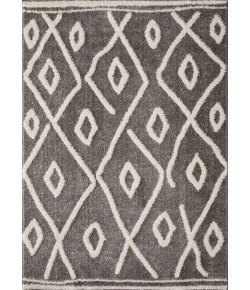 Loomaknoti Vemoa Avonako Gray/Cream EV003 9 ft. 10 in. X 12 ft. 10 in. Rectangle Rug