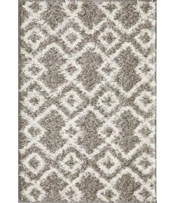 Loomaknoti Vemoa Adeta Gray/Cream EV001 2 ft. X 3 ft. Rectangle Rug