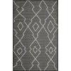 Loomaknoti Breyleigh Culton Gray/Cream EB006 3 ft. X 5 ft. Rectangle Rug