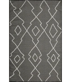 Loomaknoti Breyleigh Culton Gray/Cream EB006 3 ft. X 5 ft. Rectangle Rug