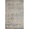 Loomaknoti Kehleigh Alveranzi Blue/Cream EK007 3 ft. 3 in. X 5 ft. 3 in. Rectangle Rug