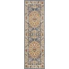 Loomaknoti Alsbrooke Amrenta Blue/Cream EA001 2 ft. X 6 ft. 7 in. Rectangle Rug