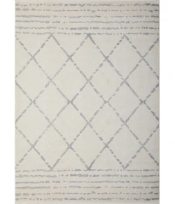 Loomaknoti Kissandrah Bennita Cream/Gray EKI006 6 ft. 7 in. X 9 ft. 2 in. Rectangle Rug