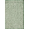 Loomaknoti Breyleigh Carzon Cream/Green EB003 2 ft. X 3 ft. Rectangle Rug