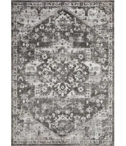 Loomaknoti Rhane Alemern Gray/Cream ER019 6 ft. 7 in. X 9 ft. 2 in. Rectangle Rug