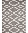 Loomaknoti Vemoa Aslayn Gray/Cream EV002 9 ft. 10 in. X 12 ft. 10 in. Rectangle Rug