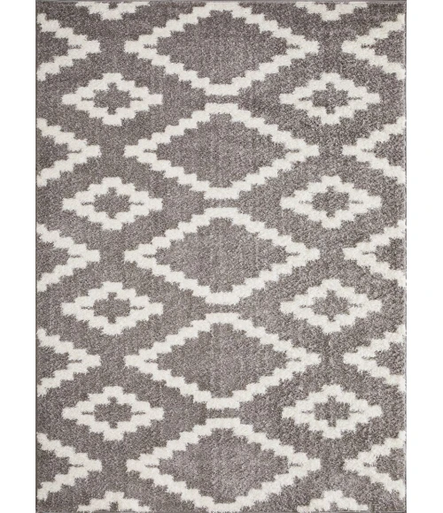 Loomaknoti Vemoa Aslayn Gray/Cream EV002 9 ft. 10 in. X 12 ft. 10 in. Rectangle Rug