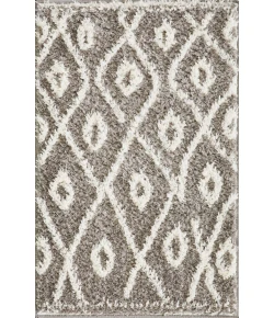 Loomaknoti Vemoa Avonako Gray/Cream EV003 2 ft. X 3 ft. Rectangle Rug
