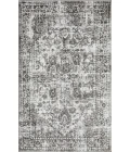 Loomaknoti Rhane Allory Gray/Cream ER014 3 ft. 3” X 5 ft. 3” Rectangle Rug