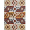 Loomaknoti Alsbrooke Bradin Cream/Orange EA003 7 ft. 10 in. X 9 ft. 10 in. Rectangle Rug