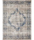Loomaknoti Kehleigh Alarik Blue/Cream EK005 7 ft. 10 in. X 9 ft. 10 in. Rectangle Rug