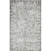 Loomaknoti Rhane Alreka Cream/Gray ER022 3 ft. 3 in. X 5 ft. 3 in. Rectangle Rug