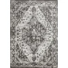 Loomaknoti Rhane Adleigh Cream/Gray ER012 7 ft. 10 in. X 9 ft. 10 in. Rectangle Rug