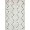 Loomaknoti Kissandrah Brynder Cream/Gray EKI001 2 ft. X 3 ft. Rectangle Rug