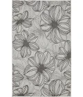 Loomaknoti Breyleigh Cerimia Cream/Gray EB007 3 ft. X 5 ft. Rectangle Rug
