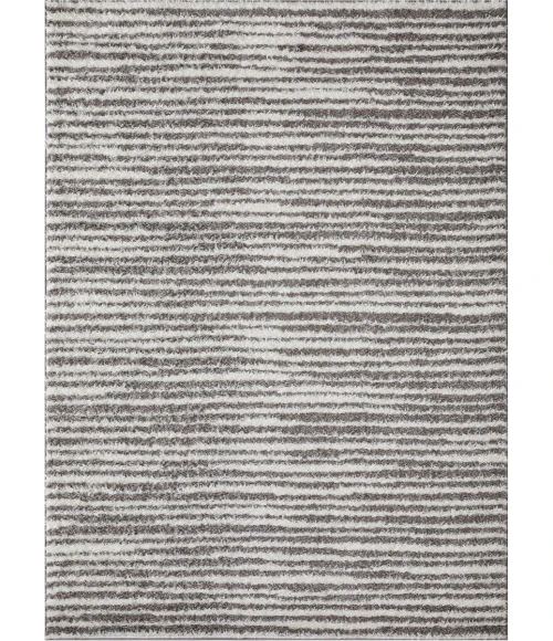 Loomaknoti Vemoa Altomarze Gray/Cream EV005 6 ft. 7” X 9 ft. 2” Rectangle Rug