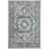 Loomaknoti Kehleigh Avalie Blue/Cream EK017 2 ft. X 3 ft. Rectangle Rug