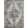 Loomaknoti Rhane Adleigh Cream/Gray ER012 9 ft. 10 in. X 12 ft. 10 in. Rectangle Rug
