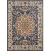 Loomaknoti Alsbrooke Amrenta Blue/Cream EA001 9 ft. 10 in. X 12 ft. 10 in. Rectangle Rug