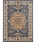 Loomaknoti Alsbrooke Amrenta Blue/Cream EA001 9 ft. 10 in. X 12 ft. 10 in. Rectangle Rug