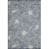 Loomaknoti Breyleigh Cerimia Blue/Cream EB007 4 ft. X 6 ft. Rectangle Rug