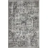 Loomaknoti Rhane Allory Gray/Cream ER014 2 ft. X 3 ft. Rectangle Rug