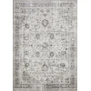 Loomaknoti Rhane Allory Gray/Cream ER014 6 ft. 7 in. X 9 ft. 2 in. Rectangle Rug