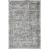 Loomaknoti Rhane Aberd Gray/Cream ER007 4 ft. X 6 ft. Rectangle Rug