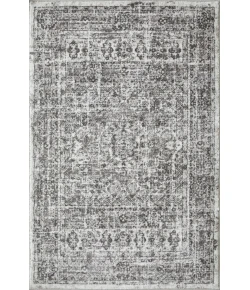 Loomaknoti Rhane Aberd Gray/Cream ER007 4 ft. X 6 ft. Rectangle Rug