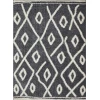 Loomaknoti Vemoa Avonako Blue/Cream EV003 9 ft. 10 in. X 12 ft. 10 in. Rectangle Rug