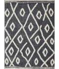 Loomaknoti Vemoa Avonako Blue/Cream EV003 9 ft. 10 in. X 12 ft. 10 in. Rectangle Rug