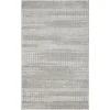 Loomaknoti Breyleigh Canderz Cream/Gray EB008 3 ft. X 5 ft. Rectangle Rug